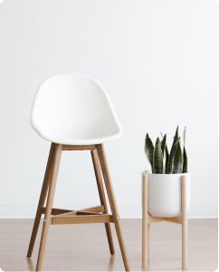 Silla de bambú